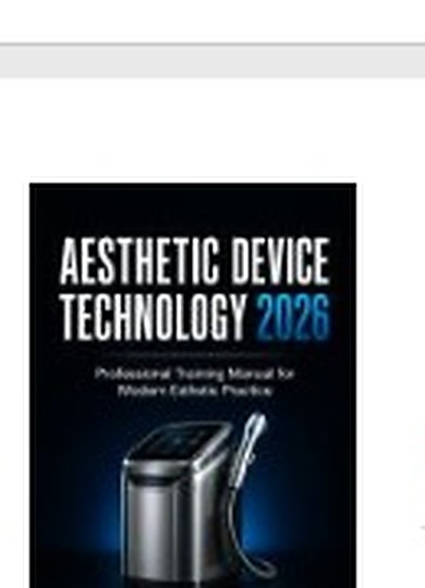 Portada de Aesthetic Device Technology 2026